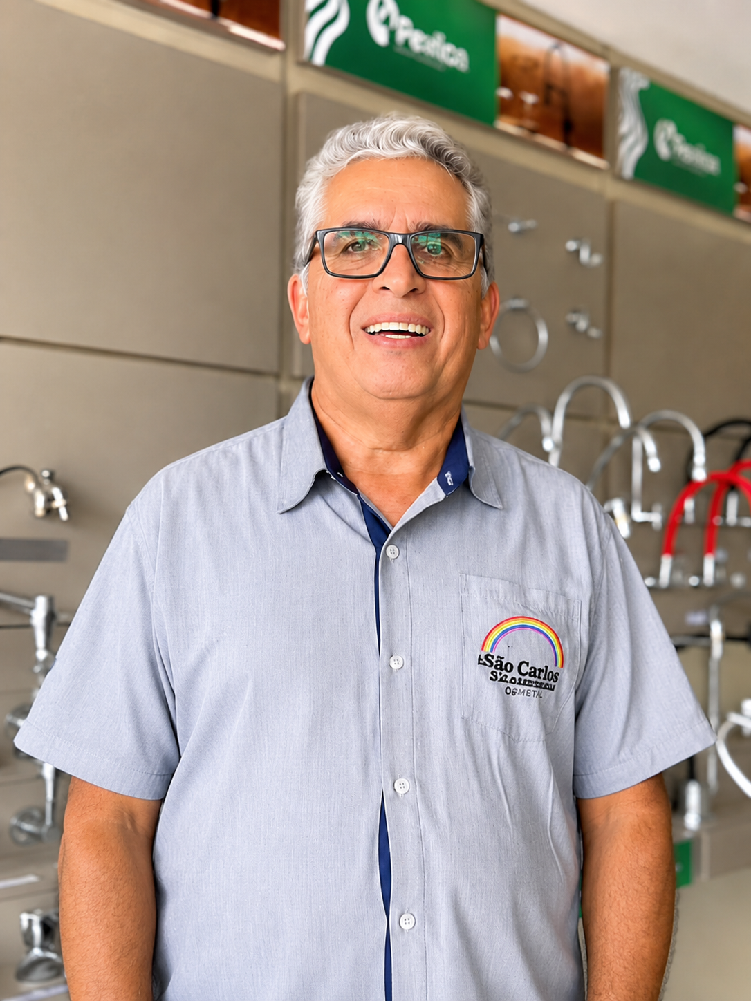 Sr. Carlos, fundador da Nova Aliança Materiais