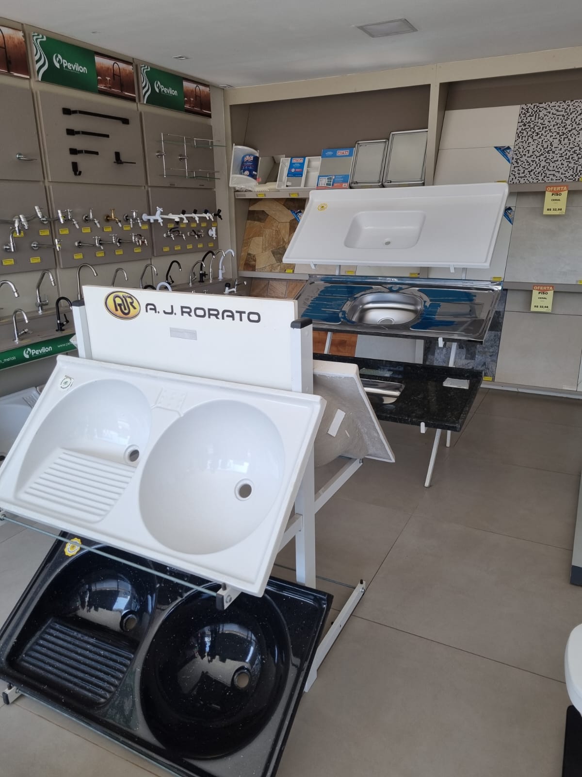 Setor de materiais da Nova Aliança