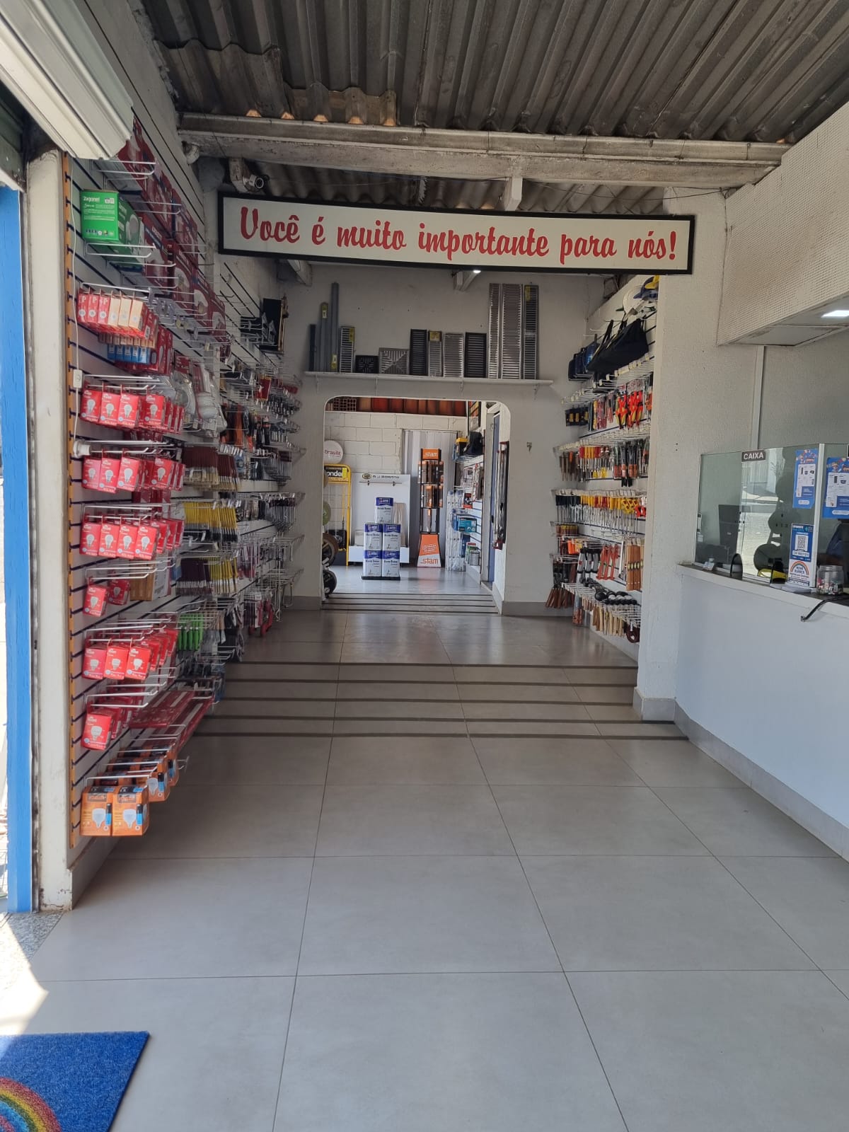 Variedade de materiais para obras